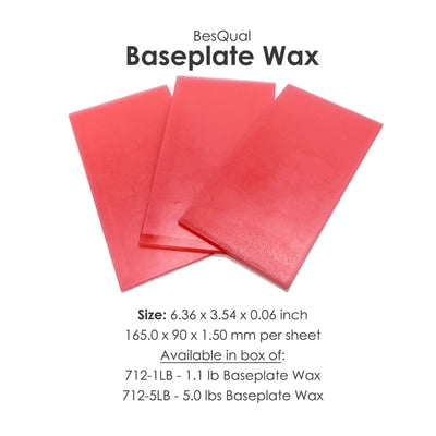 712-105 / 5.00 lbs (2.27 kg) Baseplate Wax