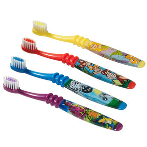 House brand  Kids Toothbrush, 26-Tuft, Assorted, 144/Box