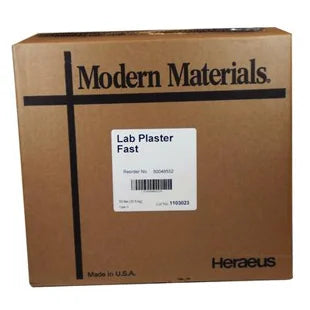 Modern Materials Lab Plaster Type II Fast Set White 45lb Carton 50048552 Item #:750-48552  Manufacturer Item: 50048552 Manufacturer: Kulzer, LLC