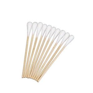 SMIGO 3" Cotton Tip Applicators 10000/Box. Non-Sterile, Wood shaft