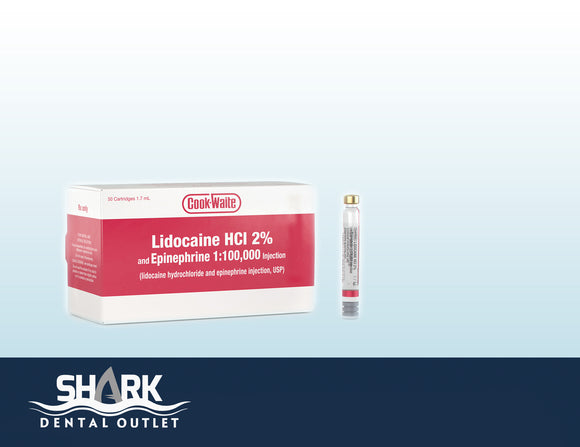 Cook-Waite Lidocaine HCl 2% and Epinephrine 1:100,000