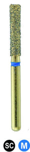 GB1L G837/016  Dentalree GOLD PLATED premium multi-use Diamond Burs