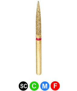 GC9 G886/014 Dentalree GOLD PLATED premium multi-use Diamond Burs