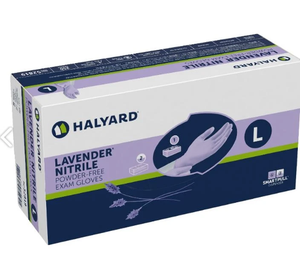 Halyard Lavender Nitrile Powder-Free Exam Gloves