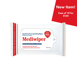 Mediwiper Hand & Surface Sanitizing Wipes