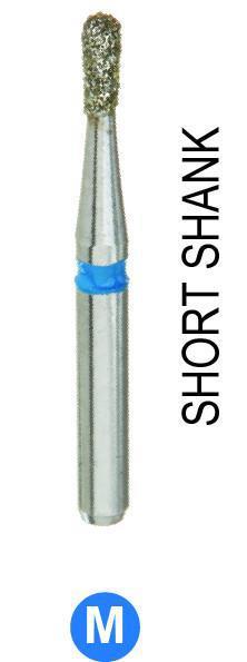 Dentalree SHORT SHANK Single-Patient Use Diamonds S830/012