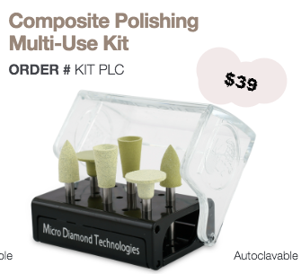 Composite Polishing Multi-Use Kit Order #Kit PLC