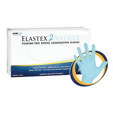 Elastex Nytrile Nitrile Gloves Latex-Free 200/pk case of 2000 gloves