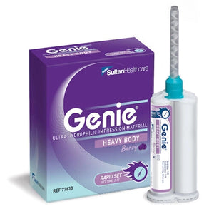 Genie VPS Impression Material - Heavy Body, Rapid Set Berry Flavor (Purple), 2