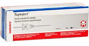 Septoject 30 Short Blue Needles (30 Gauge), Disposable Sterile for use on