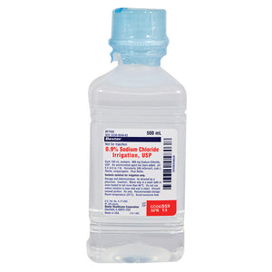 Baxter 0.9% Sodium Chloride Irrigation - 1000 mL USP Plastic Pour Bottle