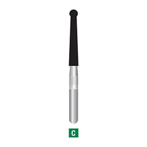 E164-018 | 10-Pk , Endo Diamond Bur (Rounded Tip)