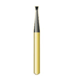 G/34 / (2034) Metal Cutting Gold Carbide Burs Inverted Cone Shaped